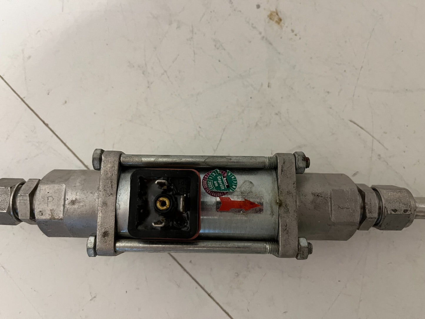 RSG 270A Coaxial Solenoid Valve 0–40bar 230V 1/2" Stainless Steel Used