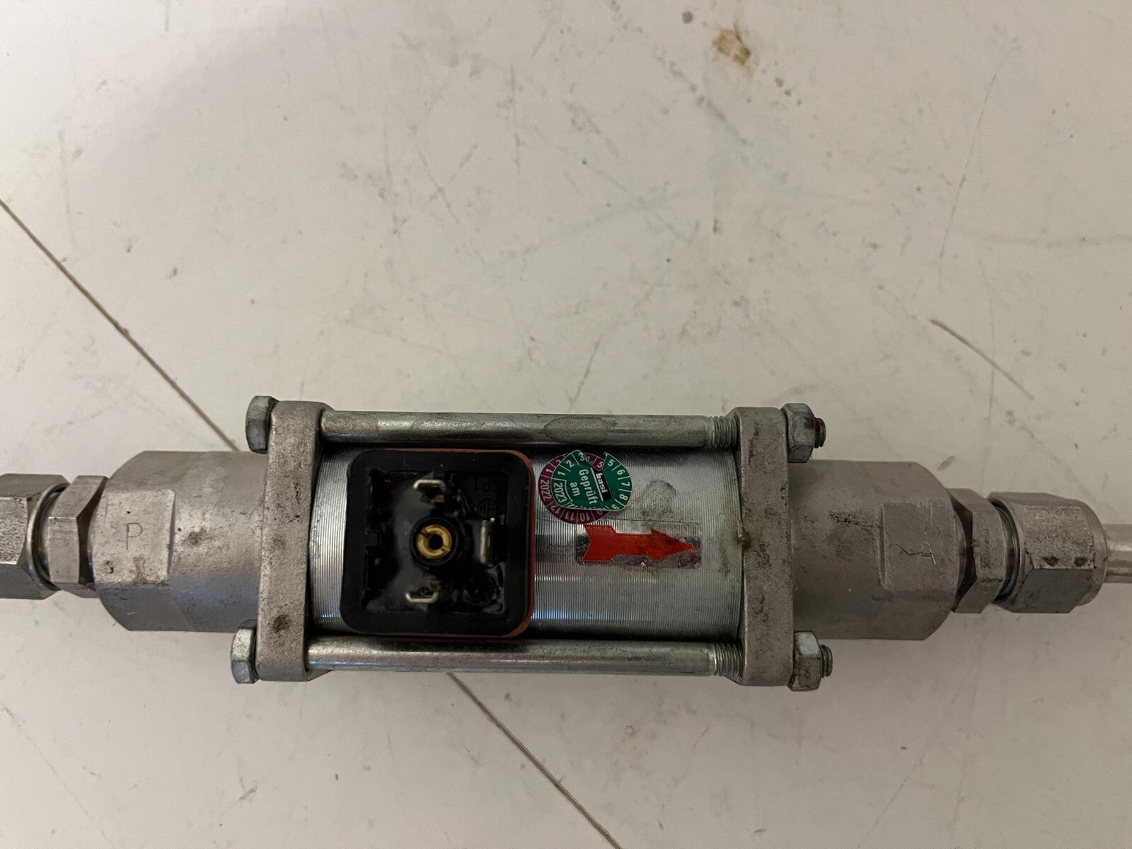 RSG 270A Coaxial Solenoid Valve 0–40bar 230V 1/2" Stainless Steel Used