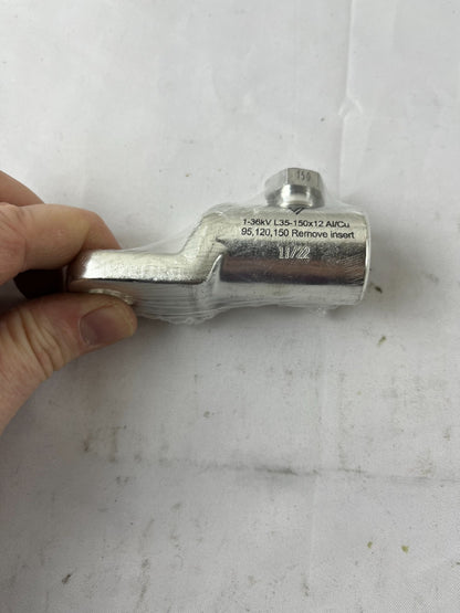 V7 1–36kV Al/Cu Cable Lug L35 150x12 for 95–150mm² New Unused Spare Part