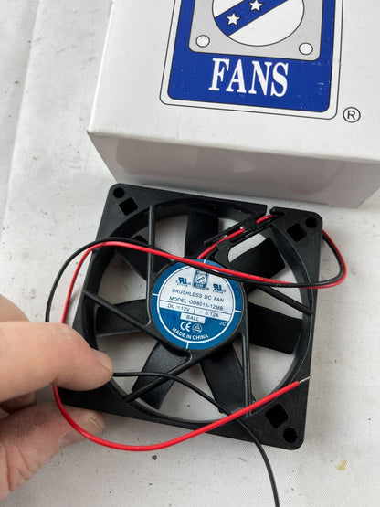 Orion OD8015-12MB Brushless DC Cooling Fan 12V 0.12A Ball Bearing New Spare