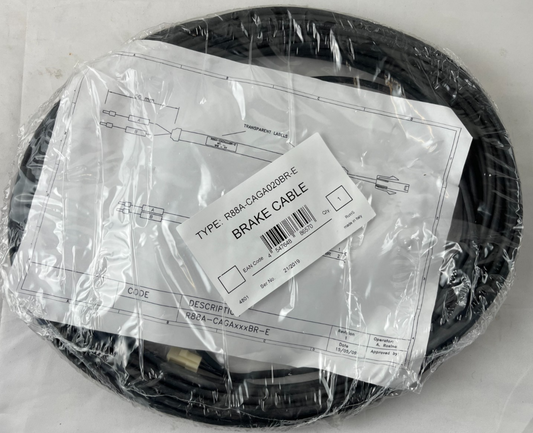 Omron R88A-CAGA020BR-E SmartStep 2 / G-Series Servo Motor Brake Cable 20m NEW