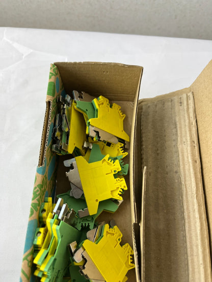 Phoenix Contact UK 5 N Terminal Block 3004362 DIN Rail 50 Pcs NEW Germany Box
