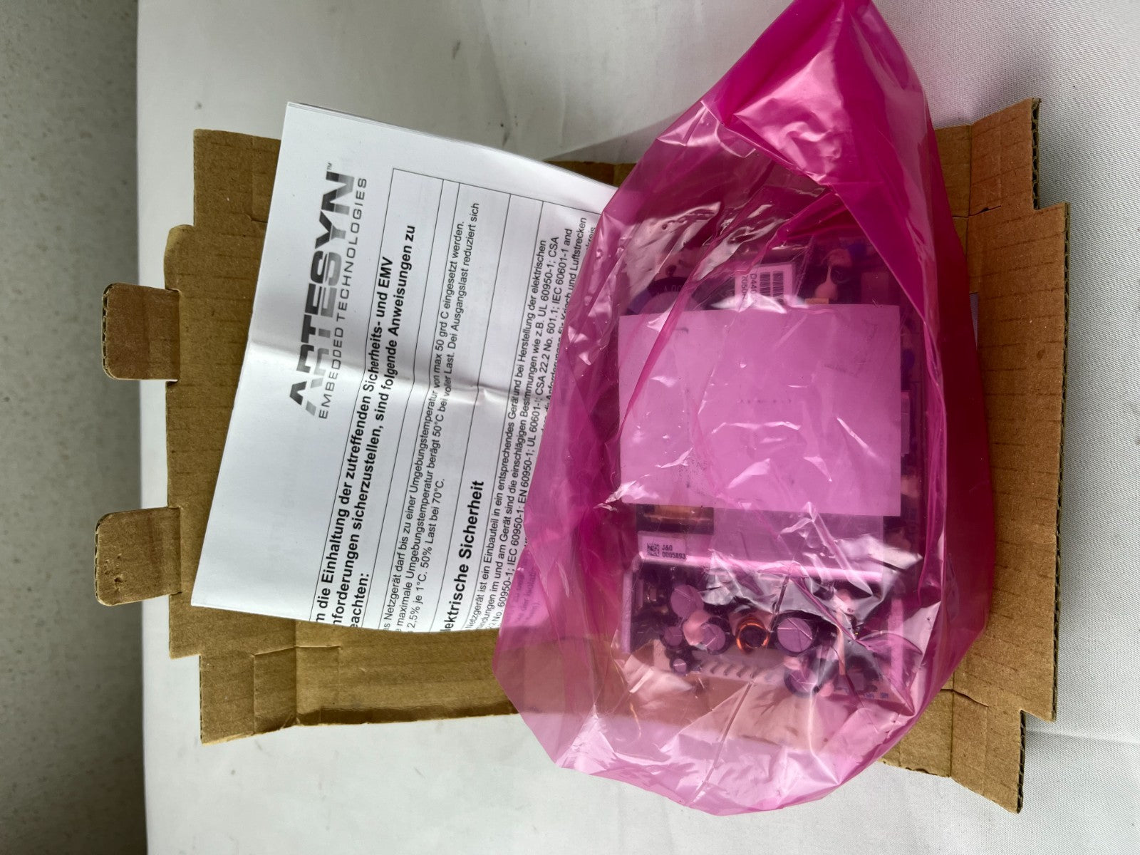 Artesyn LPT42-M AC/DC Open Frame Power Supply 40 W 5 V ±12 V New Never Used