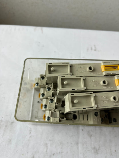 Omron P2RF-05-E Relay Socket Lot DIN Rail 5-Pin Base Industrial Used Spare Units