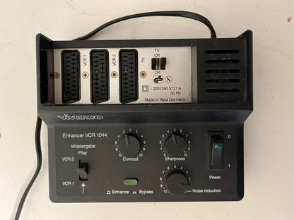 Vivanco VCR 1044 Enhancer Video Processor - Noise Reduction & Sharpness - Tested