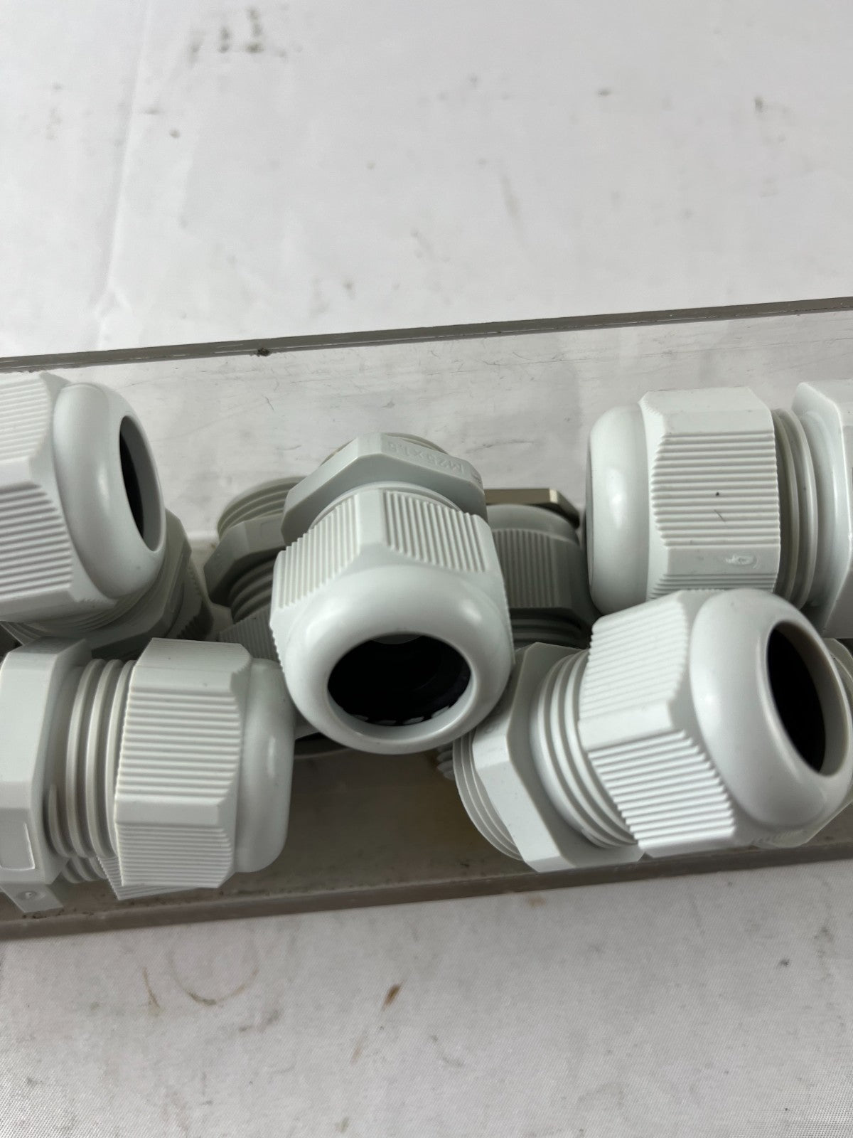 M25x1.5 Cable Gland Bundle Grey Plastic IP Rated Used Lot Spare Parts