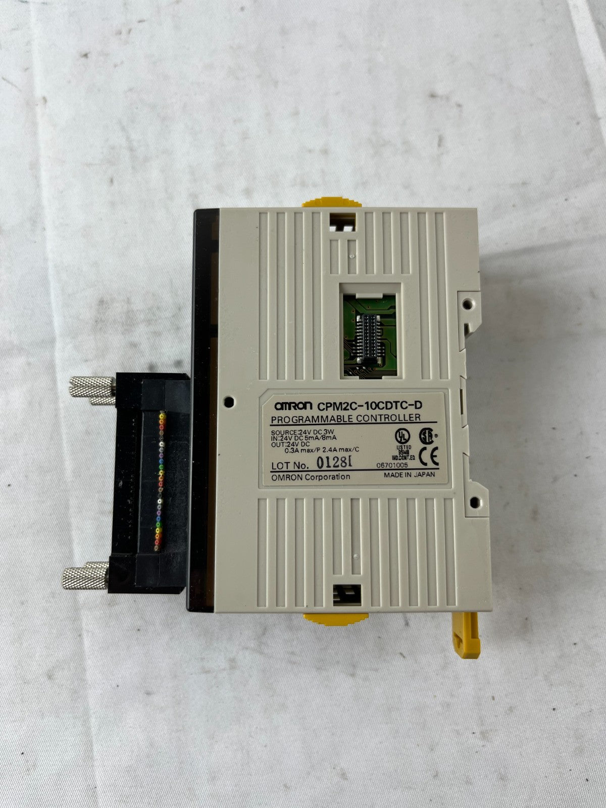 Omron CPM2C-10CDTC-D Programmable Controller CPU 6x DC Inputs 4x Transistor Outp