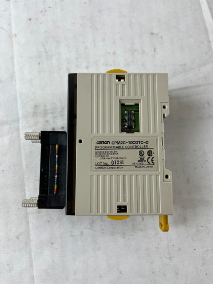Omron CPM2C-10CDTC-D Programmable Controller CPU 6x DC Inputs 4x Transistor Outp