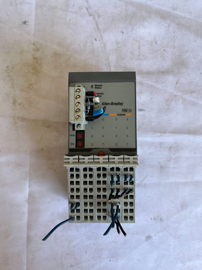 Allen-Bradley 1734D-IB8XOW8 Point I/O DeviceNet Module Used Tested Working Fine