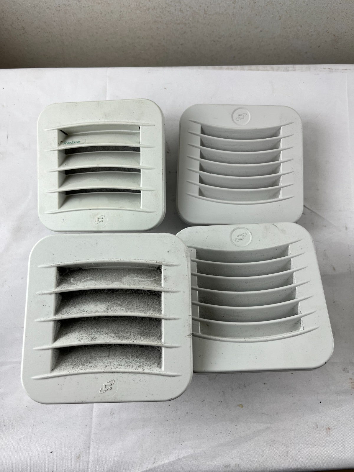 Lot of 4 Cosmotec GSV1000211 Filter Fans 24V DC Enclosure Cooling Used Working
