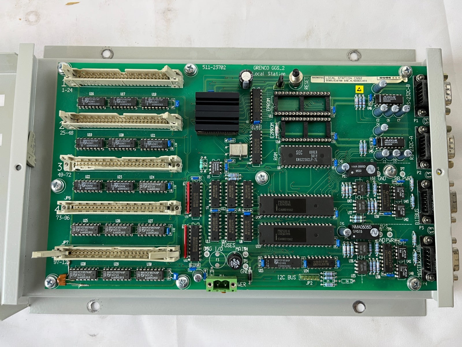 Siemens Local Station GGS2 00010101 Industrial Interface Module Rack Unit Used