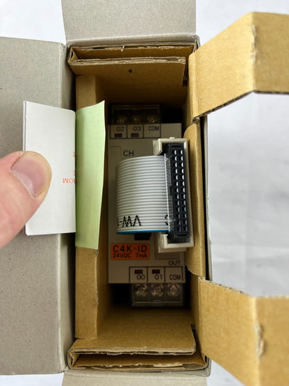 Omron Sysmac C4K-ID DC Input Module 24VDC 7mA PLC I/O Unit C-Series NIB NEW