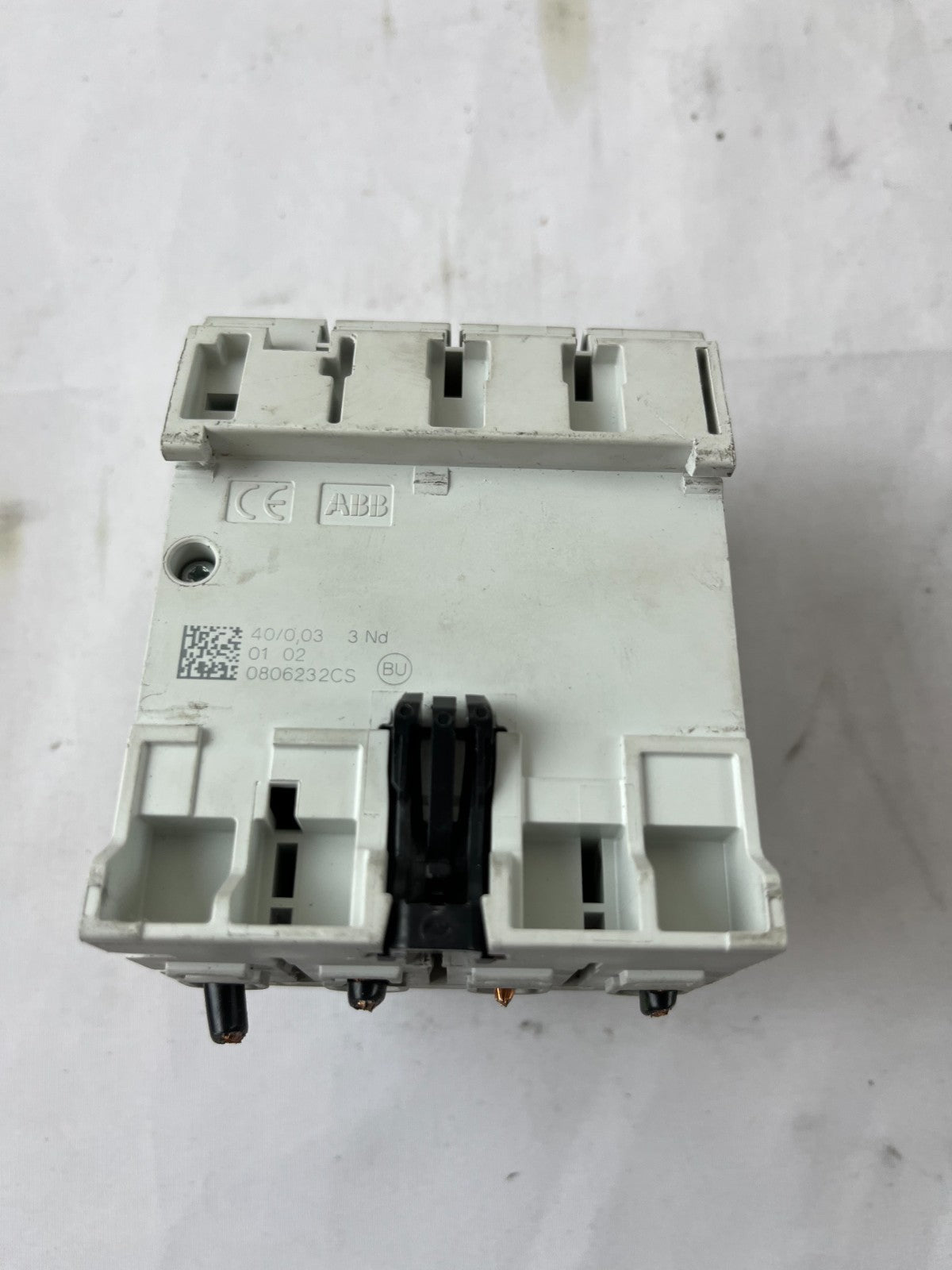 ABB F204 A 40A 30mA 4-Pole RCCB RCD Residual Current Breaker Used Spare Unit