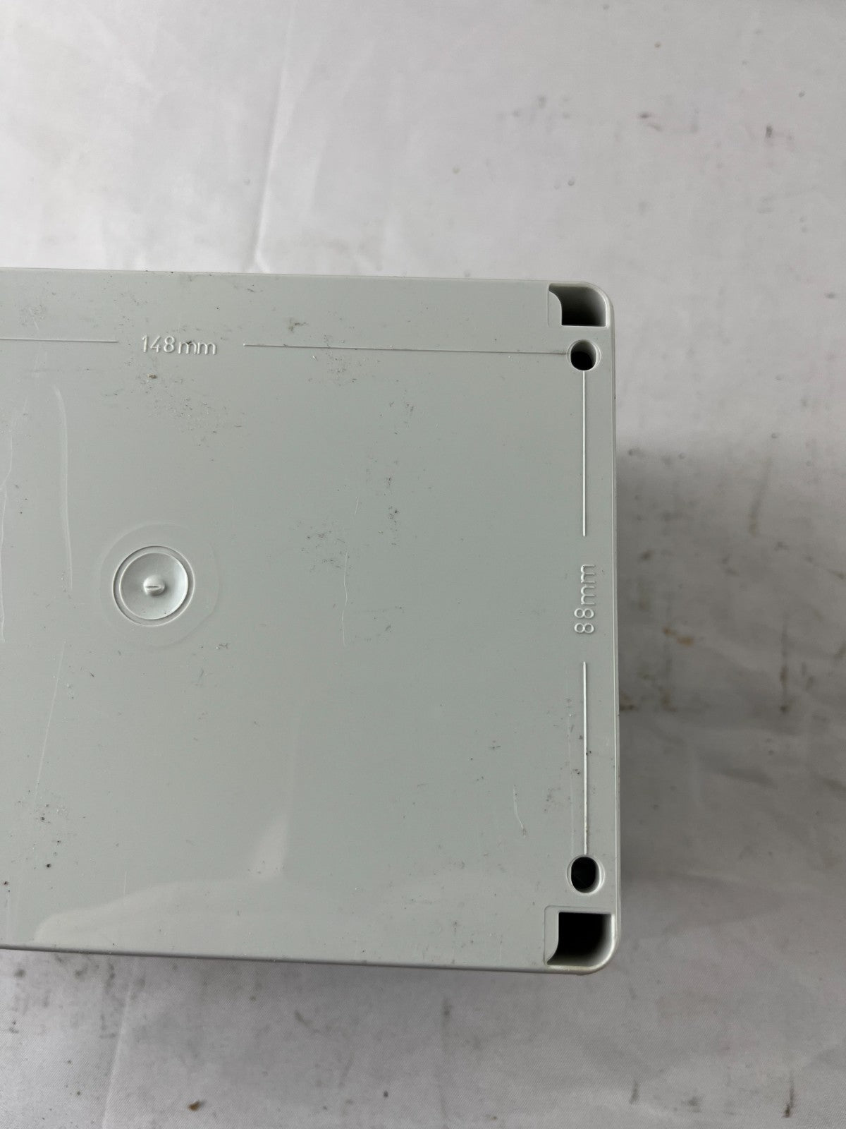 Fibox 703805 Enclosure Clear Lid 148x88mm Grey Base New Spare Unit