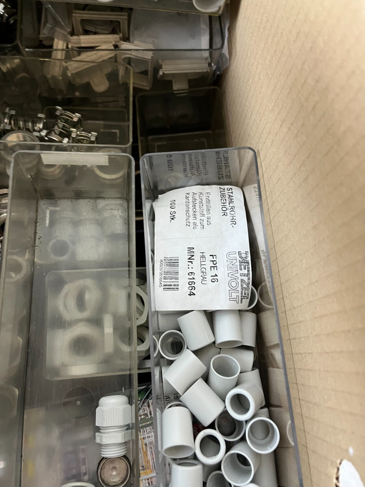Detzel Univolt Cable Gland Lot PG21 PG29 Plastic Metal Industrial Bulk Mixed