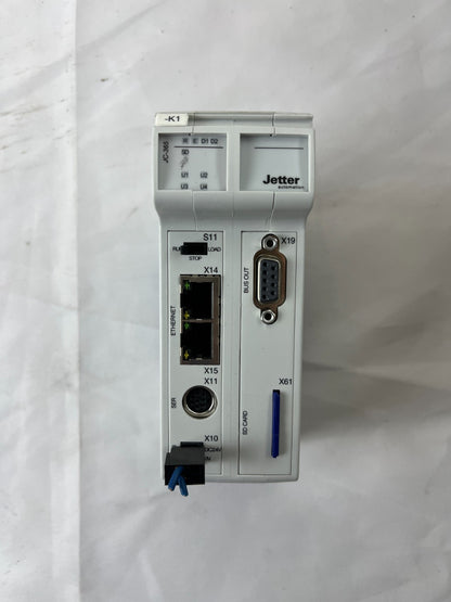 Jetter JC-365-4-R JetControl 365 PLC Controller 24VDC Ethernet Used Working