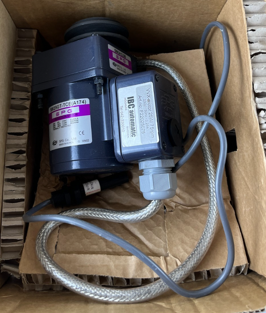 SPG S8I25GT-TCE Induction Motor 25W 220V 50/60Hz With IBC VVX 25W 75rpm New