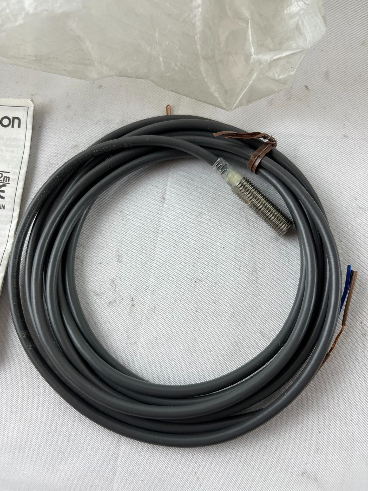 Omron E2EG-X1R5C2 Proximity Switch 12-24VDC 1.5mm 2m Cable New Spare Unit