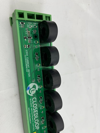 ClosedLoop CL12CHCURRENTMETER 12-Channel Current Meter Module Industrial Used