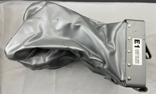 E1 Chain Hoist Dust Cover, Lift Max Ø10.2mm, 12m, Silver, Heavy Duty, Brand New