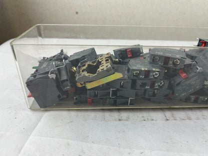 Schneider Electric ZBE102 Harmony XB4/XB5 Contact Blocks 1NC Screw Clamp Bundle
