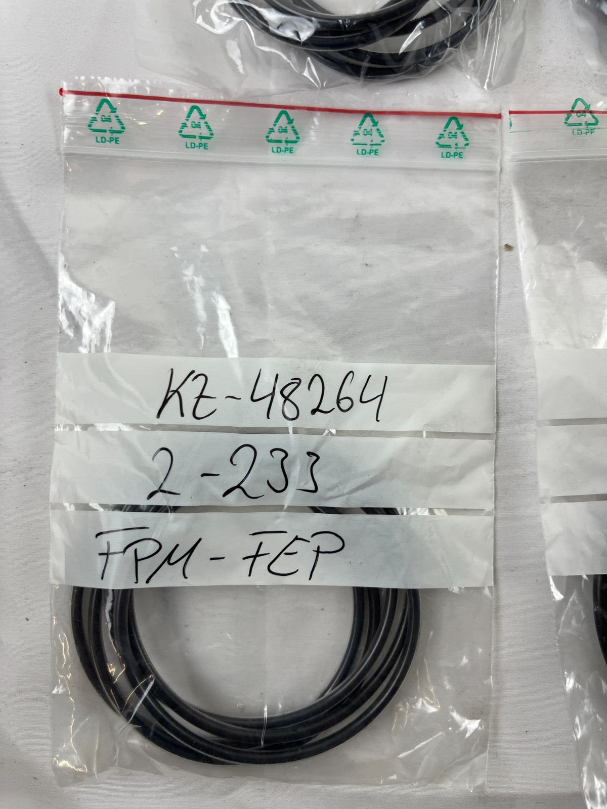 Industrial Pump Gasket Seal Lot EPDM FPM-FEP O-Rings Mixed Sizes New 4pcs