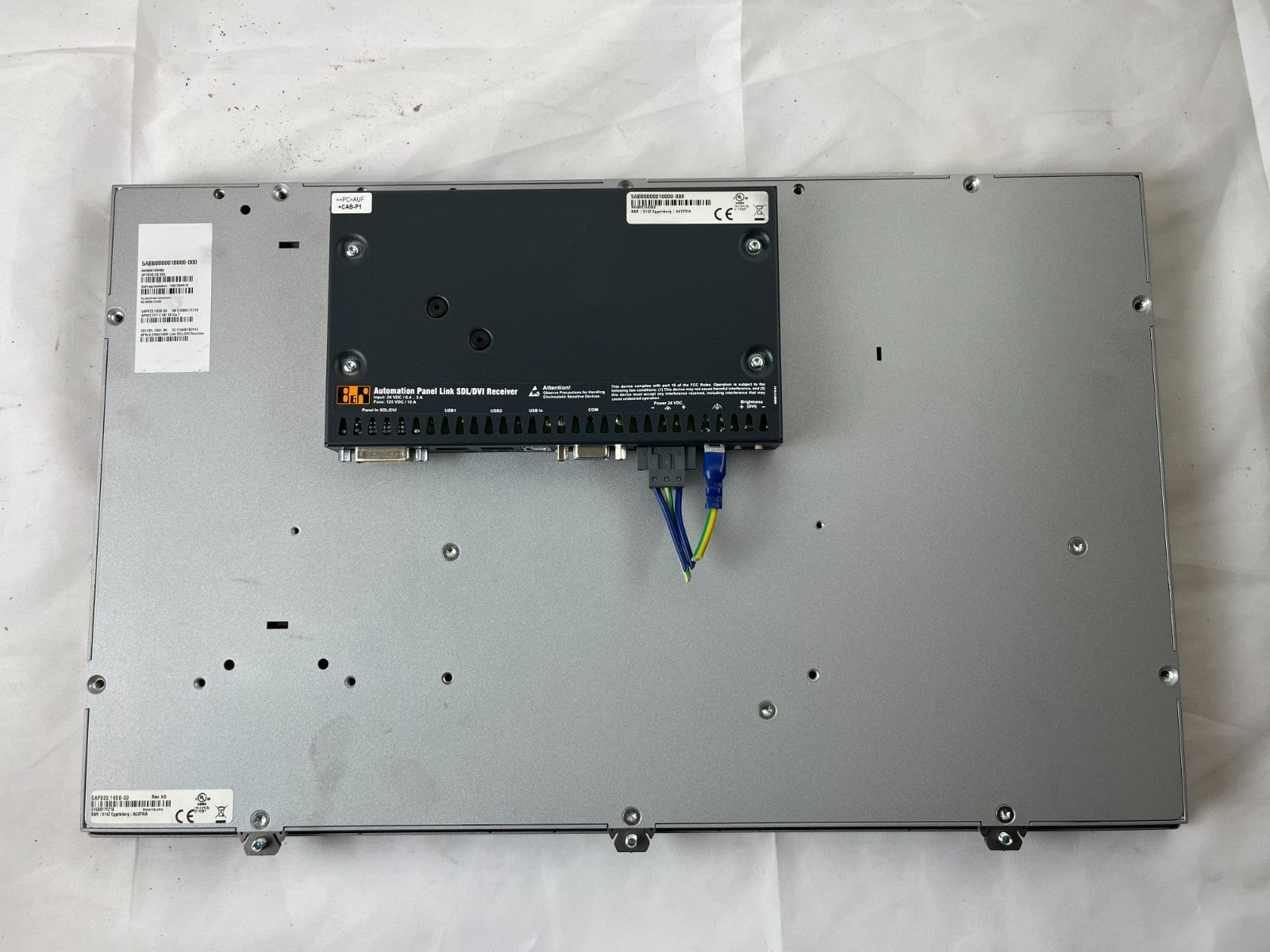 B&R Automation Panel AP933 TFT LCD 18.5" w/ SDI DVI Receiver 5AP933.1855-00