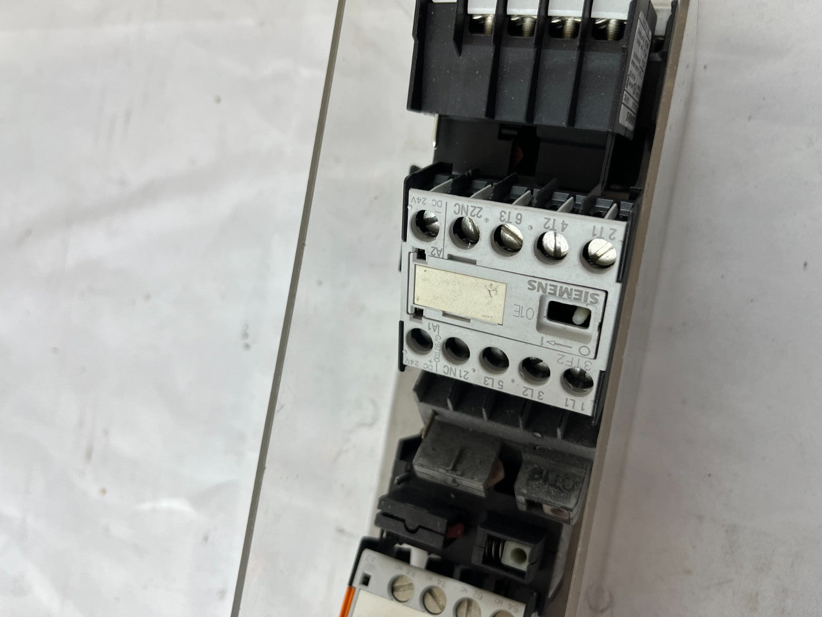 Siemens 3TX44 Contactor Relay Aux Blocks Mixed Lot 230–500V 3NO/2NC Used Spares