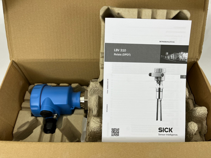 SICK LBV310-XXAGDRKMX Vibrating Level Sensor DPDT Relay New Open Box G1½" PN25
