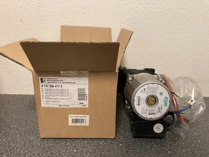 Bosch Pump Wilo PN:87172042640 0.27 - 0.18 A G1 230v 50hz IP44 TF95