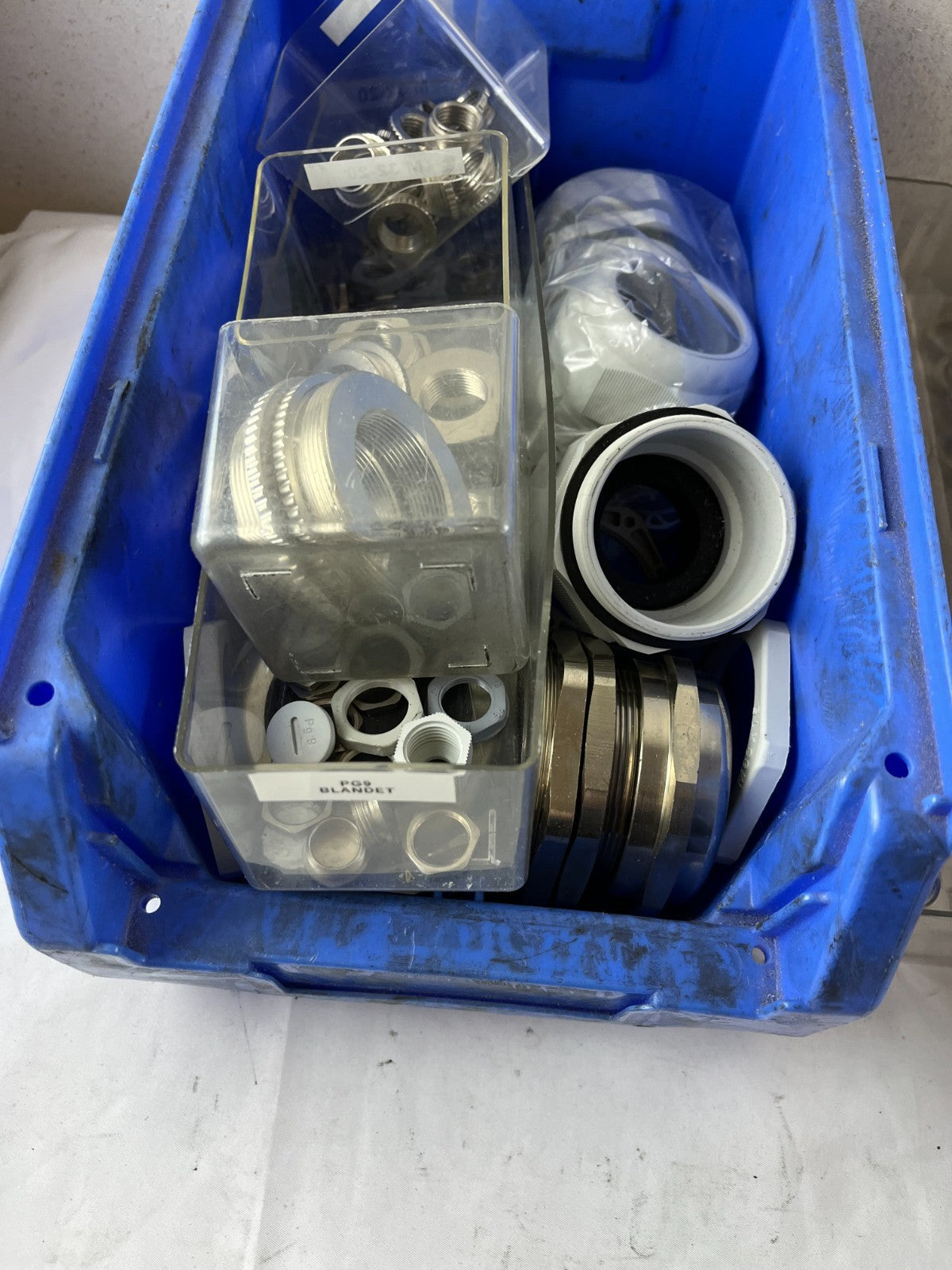 Induplas Cable Glands Adapters PG16 M40 M50 Stainless Mixed Lot Used Spares