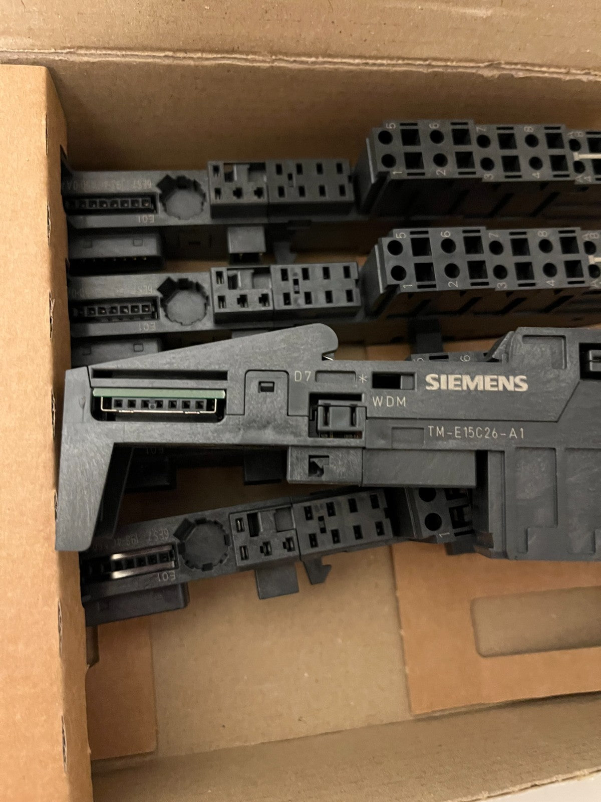 Siemens SIMATIC ET200S Terminal Module 6ES7 193-4CA50-0AA0 Lot of 5x New in Box
