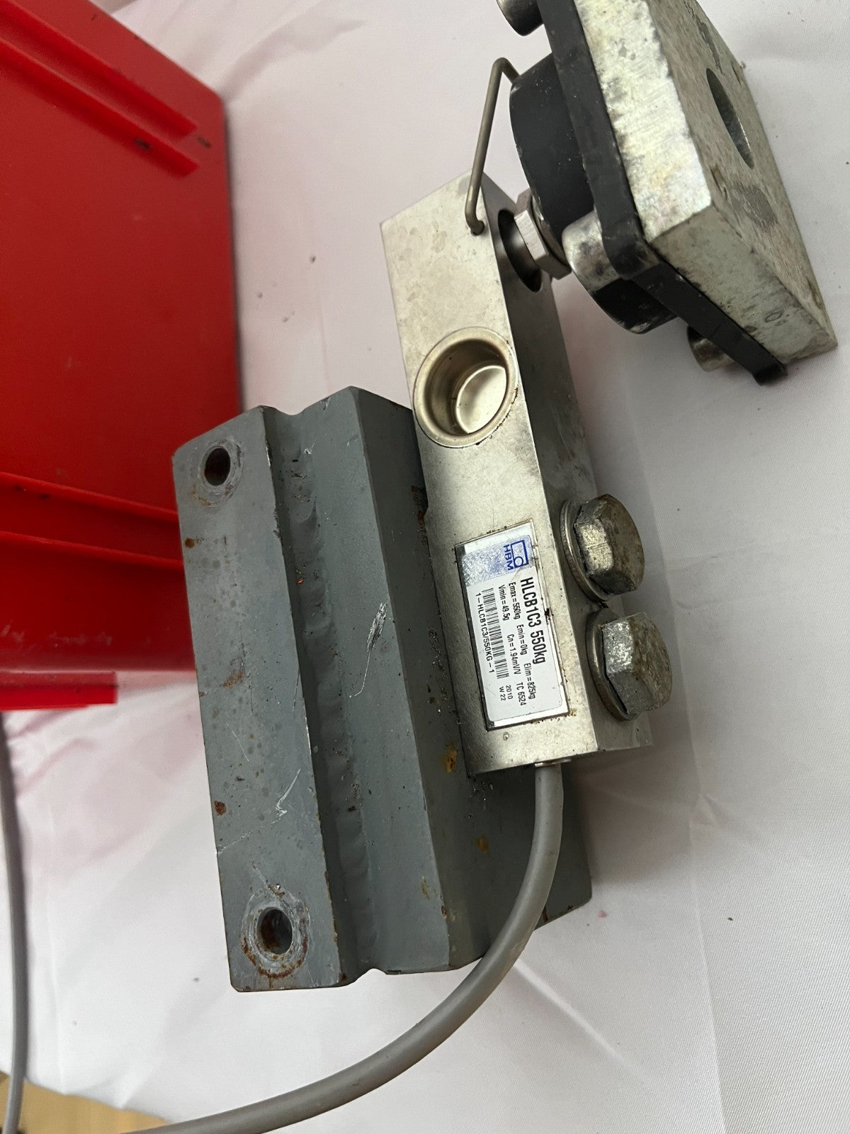 HBM VKK14 Junction Box + 4 Load Cells Set Weighing System 250kg 550kg Industrial