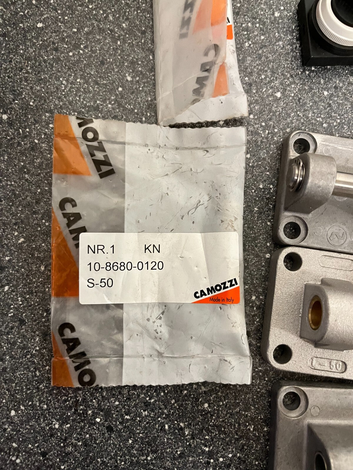 Industrial Pneumatic Components Lot – Norgren, Camozzi, Festo, Mixed New & Used