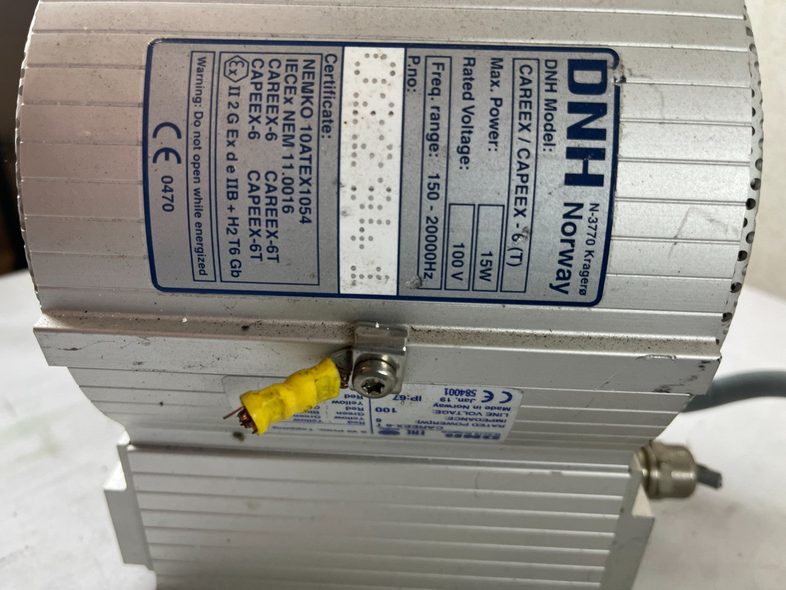 DNH CAREEX-6T CAPEEX-6T Ex Cabinet Loudspeaker 6W 100V Bi-directional Used