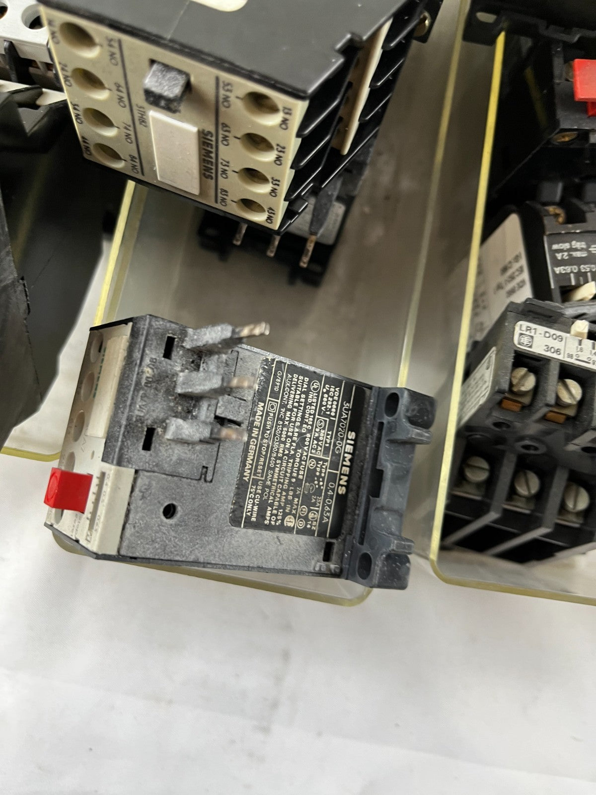 Siemens Contactor Overload Relay Lot 3TH 3UA 3UX Industrial Mixed Units Used