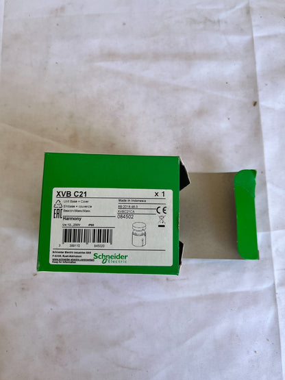 Schneider Electric XVB C21 Harmony Unit Base Cover 12-230V IP66 New Spare Unit