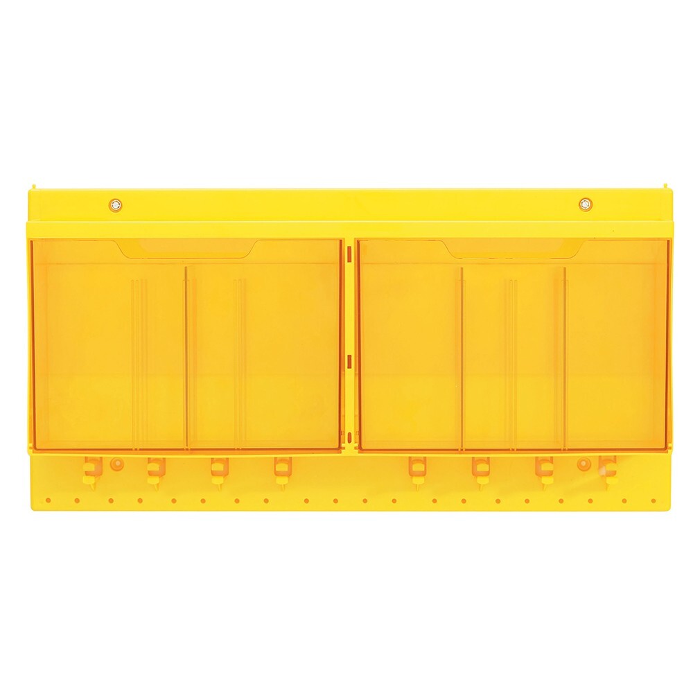 Master Lock S1800 WALL MOUNTED LOCKOUT STATION Deluxe Tag Station, Unfilled