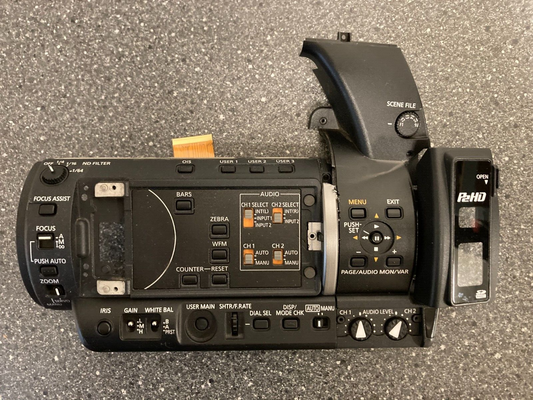 Panasonic AG-HPX250EJ P2 HD Camera Spare Part Control Panel Assembly