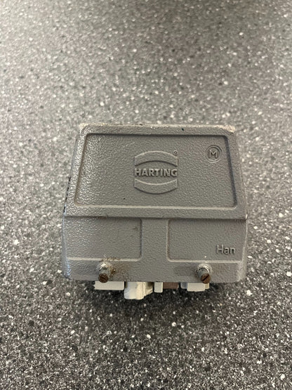Harting Han Industrial Connector with Mixed Power & Data Modules - Used