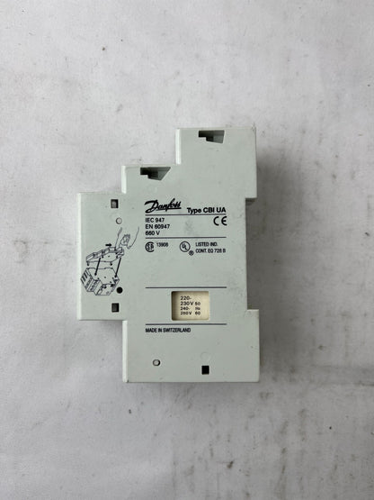 Danfoss CBI UA Undervoltage Release 220-240V 50/60Hz 660V Used Spare Unit