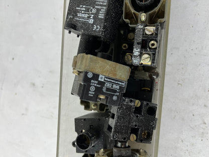 Telemecanique ZB2 Pilot Light Bodies & Contact Blocks Bundle 22 mm Parts Mixed
