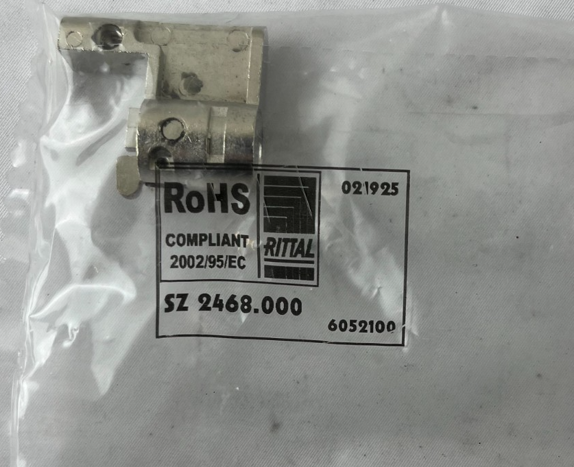 Rittal SZ 2468.000 Profile Half Cylinder Push Button Insert Lock for Handle NEW