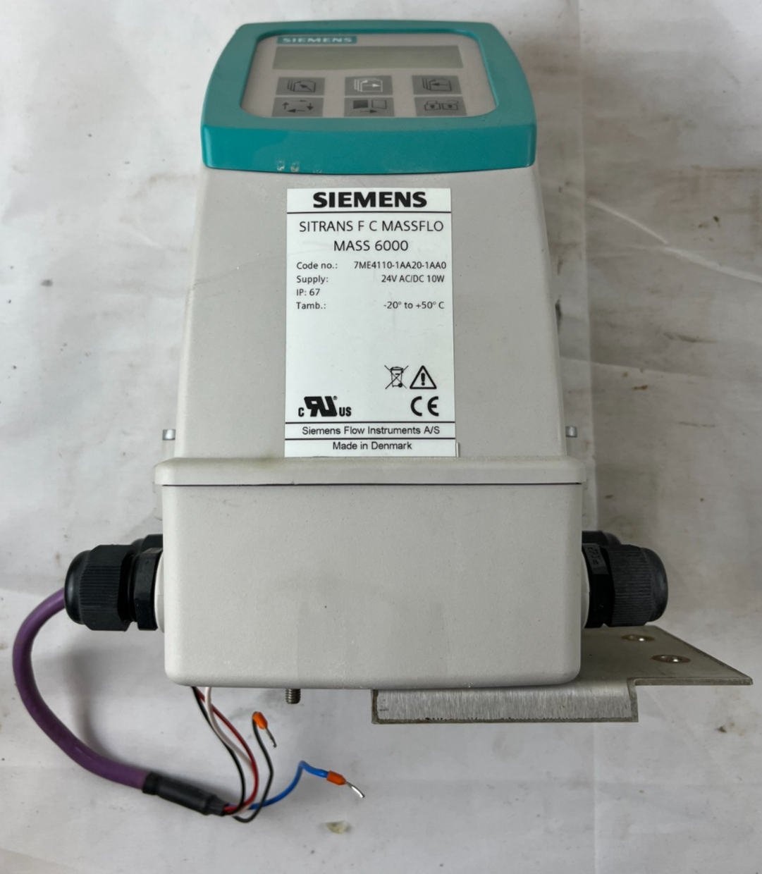 Siemens SITRANS F C MASS 6000 7ME4110-1AA20-1AA0 Flow Transmitter New Unit