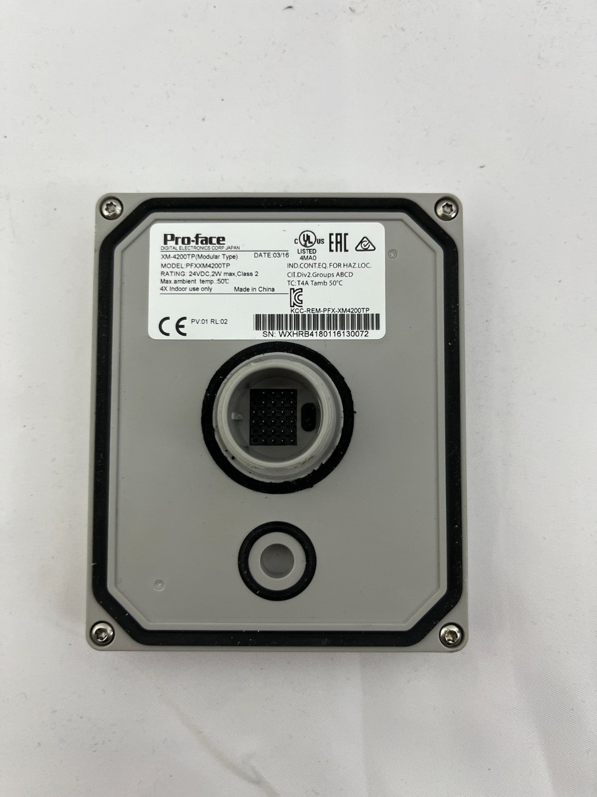 Pro-face XM-4200TP Modular HMI Touchscreen PFX-XM4200TP Explosion-Proof Used