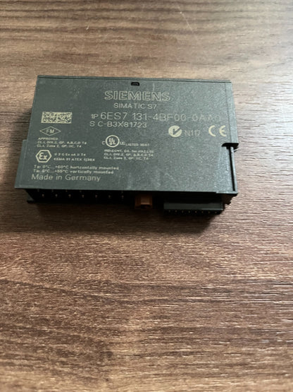 43x Siemens 6ES7 131-4BF00-0AA0 SIMATIC S7 8DI DC24V Digital Input Modules Used