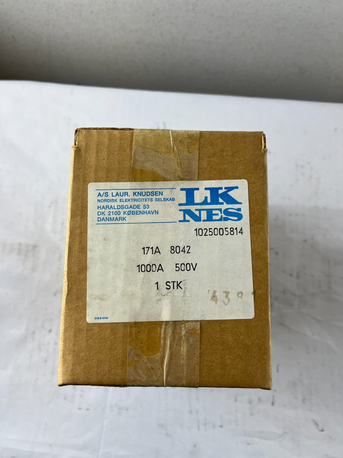 LK-NES 171A8042 DIN 4 Cartridge Fuse Link 1000A 500V Industrial Fuse NEW Spare