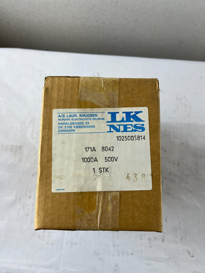 LK-NES 171A8042 DIN 4 Cartridge Fuse Link 1000A 500V Industrial Fuse NEW Spare