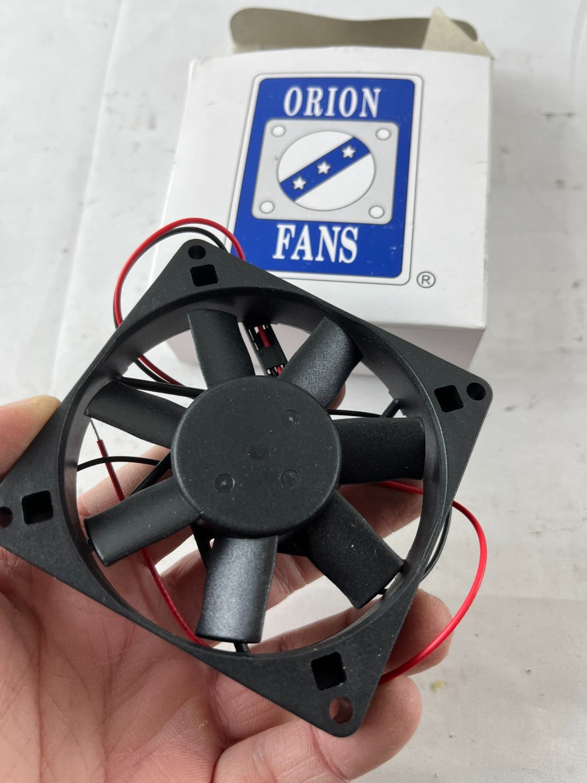 Orion OD8015-12MB Brushless DC Cooling Fan 12V 0.12A Ball Bearing New Spare