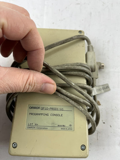 Omron SP10‑PRO01‑V1 PRO 01 Programming Console Used Spare Part